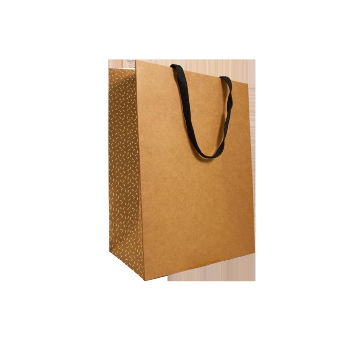 SHOPPER CARTA AVANA LUSSO 39X18X29